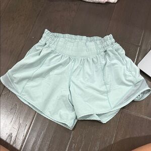 lulu lemon Women's Light Blue Athletic Shorts